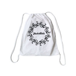 HOLOKOLO vrećica - HOLOKOLO backpack WB - crna/bijela
