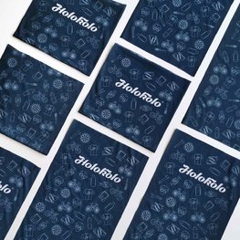 grijač zavrat - HOLOKOLO MIDNIGHT - bijela/plava