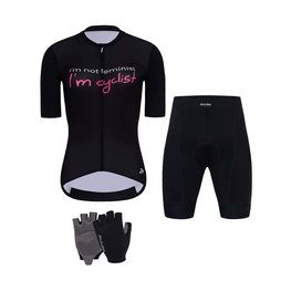 HOLOKOLO mega set - CYCLIST ELITE LADY - crna