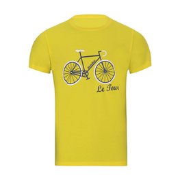 NU. BY HOLOKOLO majica kratkih rukava - LE TOUR LEMON II. - žuta