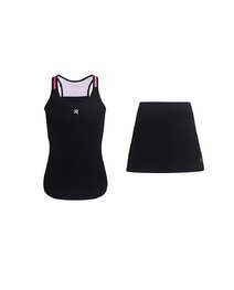 RIVANELLE SPARK - ružičasta/crna