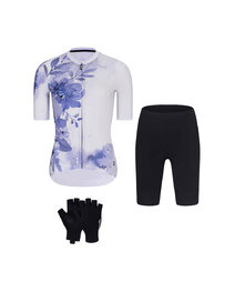 RIVANELLE mega set - FLOWERY LADY - bijela/plava/crna