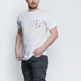 NU. BY HOLOKOLO majica kratkih rukava - PEDAL BY PEDAL - višebojna/bijela