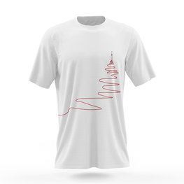 NU. BY HOLOKOLO majica kratkih rukava - UP & NEVER STOP - bijela