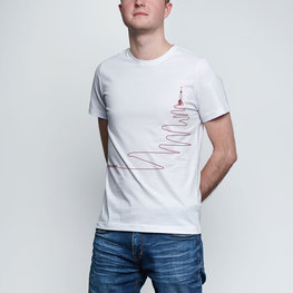 NU. BY HOLOKOLO majica kratkih rukava - UP & NEVER STOP - bijela