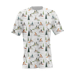 NU. BY HOLOKOLO majica kratkih rukava - HEARTCORE - višebojna/bijela