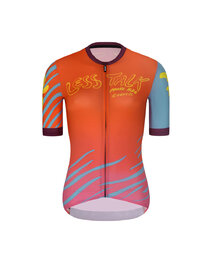 RIVANELLE kratki dres i kratke hlače - LESS TALK  - crna/crvena/višebojna