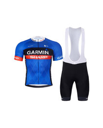 BONAVELO kratki dres i kratke hlače - GARMIN SHARP - plava/crna