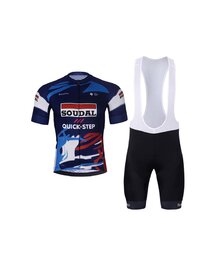 BONAVELO kratki dres i kratke hlače - SOUDAL-QUICKSTEP 25 - crna/plava