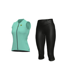 ALÉ kratki dres i kratke hlače - COLOR BLOCK LADY - crna/plava