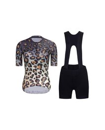 RIVANELLE kratki dres i kratke hlače - WILDCAT  - smeđa/crna