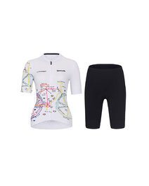 RIVANELLE kratki dres i kratke hlače - MAAPPI ELITE - žuta/bijela