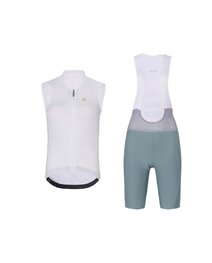 RIVANELLE kratki dres i kratke hlače - PURE - zelena/bijela