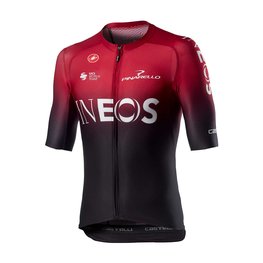 CASTELLI dres kratkih rukava - INEOS 2020 - crvena/crna