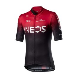 CASTELLI dres kratkih rukava - INEOS 2020 - crvena/crna