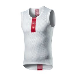 CASTELLI majica bez rukava - INEOS 2020 PRO MESH - bijela