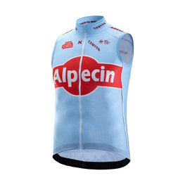 KATUSHA SPORTS dres bez rukava - ALPECIN 2019  - svjetloplava/crvena