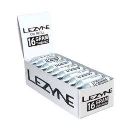 LEZYNE CO2 pumpa/bombica - 16G SILVER - srebrna
