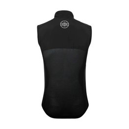 LE COL prsluk - SPORT LOGO GILET - bijela/crna