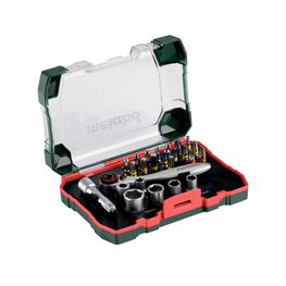 METABO alati - BIT AND RATCHET BOX - crna