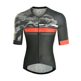 MONTON dres kratkih rukava - JAT III - crvena/crna