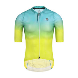 MONTON dres kratkih rukava - SPACE - žuta/zelena