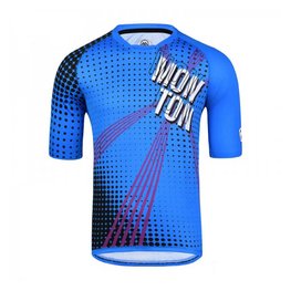 MONTON dres kratkih rukava - BANG MTB - plava