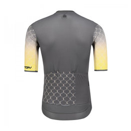 MONTON dres kratkih rukava - LIGHT - siva/žuta