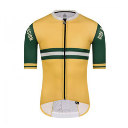 MONTON dres kratkih rukava - JOE - žuta/zelena