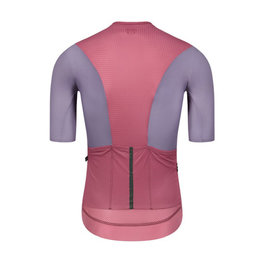 MONTON dres kratkih rukava - CHECHEN - crvena/ljubičasta