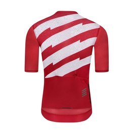 MONTON dres kratkih rukava - SKULL III - bijela/crvena