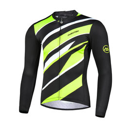 MONTON dres dugih rukava ljetni - FERNWAR SUMMER - crna/zelena