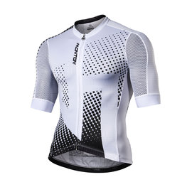 MONTON dres kratkih rukava - ILLUMINATION - crna/bijela