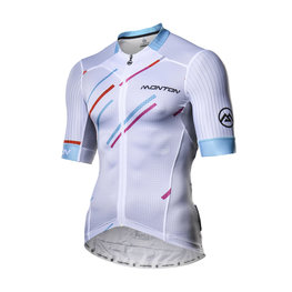 MONTON dres kratkih rukava - COLORE PIOGGIA - bijela