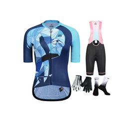 MONTON mega set - FLAMINGO LADY - plava/crna