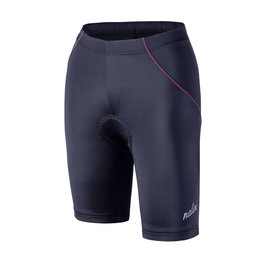 NALINI kratke hlače bez tregera - AIS SPRINT LADY 2.0 - crna/ružičasta