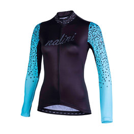 NALINI dres dugih rukava zimski - AIS LW 2.0 LADY SMR - crna/plava