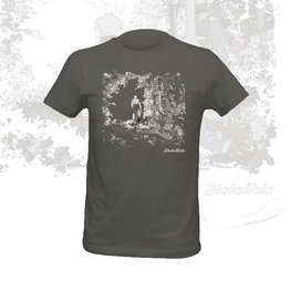 NU. BY HOLOKOLO majica kratkih rukava - PEACEFUL - siva