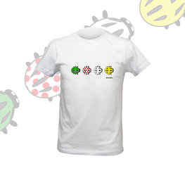 NU. BY HOLOKOLO majica kratkih rukava - LADYBUGS KIDS - bijela