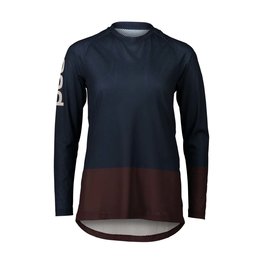 POC dres dugih rukava ljetni - MTB PURE LADY - smeđa/plava