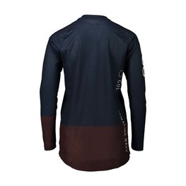 POC dres dugih rukava ljetni - MTB PURE LADY - smeđa/plava