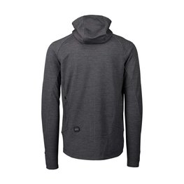 POC dukserica - MERINO ZIP HOOD - siva