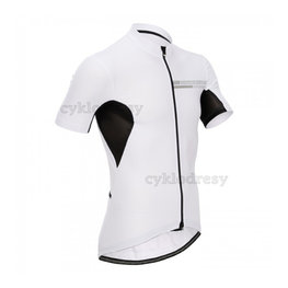 BONAVELO dres kratkih rukava - CYCLING BOX - bijela