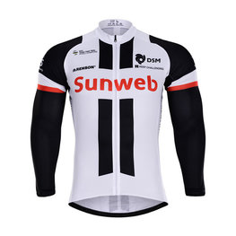dres dugih rukava ljetni - SUNWEB 2018 SUMMER - bijela/crna