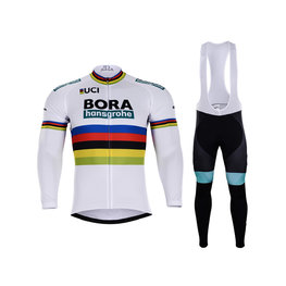 BONAVELO set - BORA UCI 2018 WINTER - bijela/crna