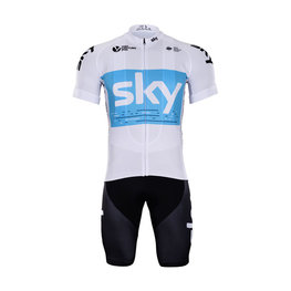 BONAVELO kratki dres i kratke hlače - SKY 2018 - bijela/plava/crna