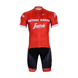 BONAVELO kratki dres i kratke hlače - TREK RED 2018 - crna/crvena