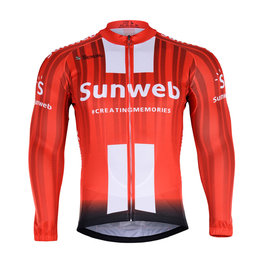 BONAVELO dres dugih rukava zimski - SUNWEB 2019 WINTER - crvena