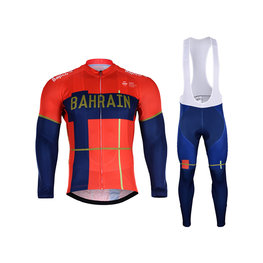 BONAVELO zimski dres i hlače - B. MERIDA 2019 WNT - plava/crvena