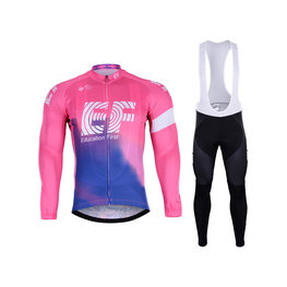 BONAVELO zimski dres i hlače - EDUCATION F. '19 WNT - ružičasta/plava/crna